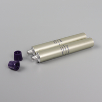 Tubes cosmétiques en aluminium pour baume à lèvres 0.2 OZ Vis M7 avec laque époxy phénolique