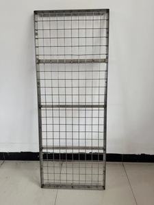 स्टेनलेस स्टील मशरूम बढ़ते रैक 4 पहियों एंटी-क्रस्टी धातु स्टील मशरूम उगाने वाली कार्ट - Product Image 6