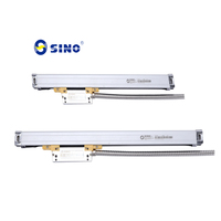 SINO 2 Axis Digital Readout Test Instrument System SDS 2MS DRO Kits Glass Linear Scale for Milling Lathe TTL