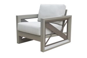 Moderna struttura KD 4 pezzi <span class=keywords><strong>in</strong></span> <span class=keywords><strong>alluminio</strong></span> mobili da giardino divano 3 posti all'aperto Set di conversazione <span class=keywords><strong>per</strong></span> soggiorno o Hotel - Product Image 3