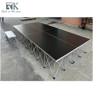 Shiny Matte Black Smart <b>Stage</b> Portable Trendy Panels for Commercial Party Ceremony - Product Image 5