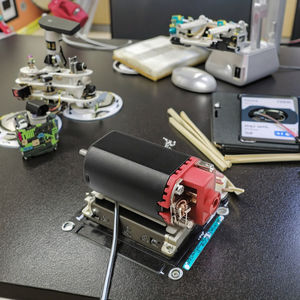 Moteur AEG haute vitesse et couple élevé de type torsion élevée FW460&S480 37000 tr/min, axe long pour M4 DAS GDR15 PTW JIN MING - Product Image 4