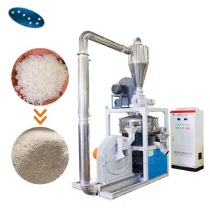 Plastic Powder Pet Pp Grinding Machine Pvc Pulverizer Mill Pe Powder Milling Machine