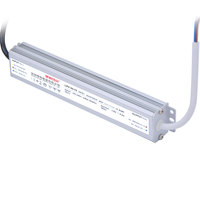 Controlador LED MWISH LPV-50-12 50W 12V 4.2A IP67 Impermeable AC-DC para Reflector, Farola, Iluminación Exterior, Jardín, Paisaje