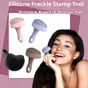 Lápiz de silicona para pecas naturales, pecas falsas, efecto cojín, resistente al agua, de secado rápido, maquillaje efecto beso del sol, forma ovalada, uso navideño - Product Image 2