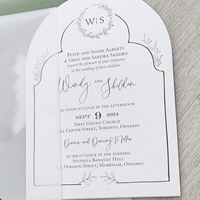 Invitaciones de Boda Personalizadas al por Mayor, Tarjetas de Invitación con Marca para Organizadores de Bodas y Minoristas