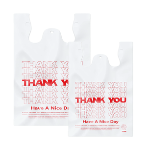 Nhà máy trực tiếp tùy chỉnh túi nhựa trong suốt nhiệt niêm phong xử lý cho siêu thị mua sắm - Product Image 4