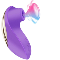 10 Saugmodi Sauger für Klitoris und Brustwarzen Klitoris-Saugvibrator Erotikspielzeug aus Körperverträglichem Silikon Wiederaufladbar