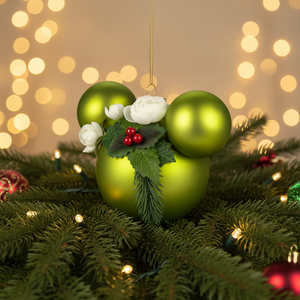 Boules <span class=keywords><strong>de</strong></span> verre vertes d'arbre <span class=keywords><strong>de</strong></span> Noël personnalisées <span class=keywords><strong>Boule</strong></span> <span class=keywords><strong>de</strong></span> <span class=keywords><strong>boule</strong></span> Ornements Globe <span class=keywords><strong>personnalisé</strong></span> <span class=keywords><strong>Mickey</strong></span> Mouse Icône <span class=keywords><strong>Boule</strong></span> <span class=keywords><strong>de</strong></span> verre Ornement écologique - Product Image 5