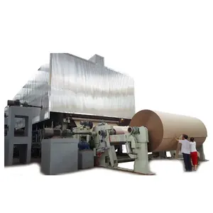 High quality waste Paper Recycling Production Line China Manufacturer Kraft Paper Making Machine Price