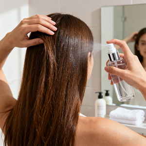 Semprotan Perawatan Anti rambut rontok Pria Wanita, semprotan Anti pertumbuhan kembali solusi nutrisi Serum perbaikan pertumbuhan rambut - Product Image 4