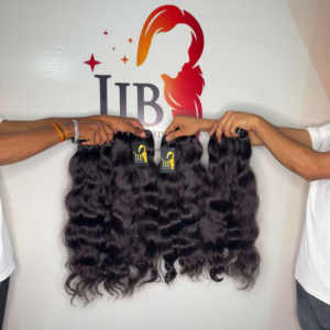 Paquetes de cabello ondulado camboyano al por mayor, paquete de cabello humano de templo indio crudo rizado recto con cierre HD - Product Image 2