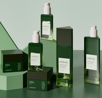 Bocaux en verre Springrain 30g/50g et flacons d'essence/lotion scellés avec couvercle 100ml/120ml – Emballage séparé pour crème visage