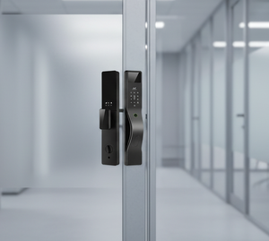 Cerradura Inteligente de Seguridad con Huella Dactilar, Compatible con la Aplicación Tuya/TT Lock, Grado C de Seguridad, Fácil Instalación, para Puerta Principal Exterior de Madera - Product Image 3