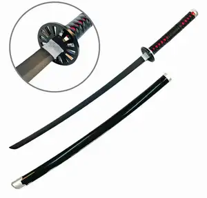 Cosplay Props Wholesale Weapon Bamboo Handwork Wooden Model Real Japanese Kimetsu no Yaiba tanjiro Anime Katana Toy Sword