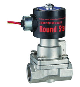 PS-25NJF Solénoïde Pilot 1 pouce 12V 24V Corps en acier inoxydable avec extrémité à bride - Product Image 2