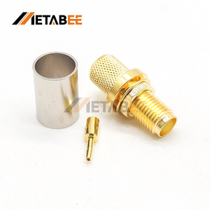 Conector Coaxial RF Estándar <span class=keywords><strong>SMA</strong></span> Hembra Recto, Conector <span class=keywords><strong>SMA</strong></span> Hembra para Cable Coaxial RG316 RG174 - Product Image 4