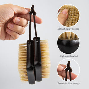 Spazzola per il Corpo in Legno Personalizzabile con LOGO per Dry Brushing, Drenaggio Linfatico, Riduzione della <span class=keywords><strong>Cellulite</strong></span>, Esfoliazione - Product Image 4