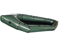 Kayak récréatif gonflable imperméable personnalisé avec sièges rembourrés en EVA Ocean Packrafts canoë-kayak pour la pêche en eau vive