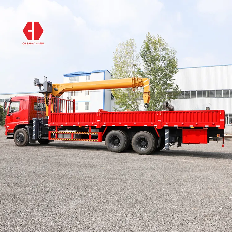 Pickup Truck Gemonteerde Kraan Telescopische Giek Vrachtwagen Kraan 5Ton Crane Manipulator Telescopische Boom Voor Verkoop