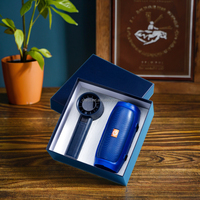 Logo personnalisé Promotionnel Luxueux Ventilateur + Haut-Parleur Business Papeterie Cadeau Bureau Coffret Cadeau Publicité Personnalisée