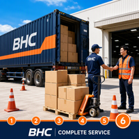 Service de transitaire maritime porte-à-porte DDP, agent d'expédition DHL de Chine vers l'Indonésie, la Malaisie, la Thaïlande, LCL/FCL