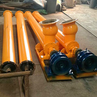 Transportador de Tornillo Tubular Cerrado de Fácil Inspección para Cemento, Ceniza de Carbón, Cal y Polvo Mineral en Plantas Dosificadoras de Concreto