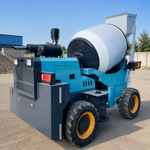 Mini <span class=keywords><strong>Betoniera</strong></span> Autocaricante 4WD Diesel, Miscelatore di Cemento Mobile, Piccola <span class=keywords><strong>Betoniera</strong></span> Autocaricante per Costruzioni Certificata CE - Product Image 5