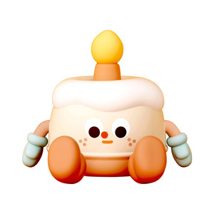 Birthday Cake Night <b>Light</b> With Phone Stand Tap Control Multicolored <b>LED</b> <b>USB</b> Powered Bedside Lamp For Kids And Girls - Product Image 5