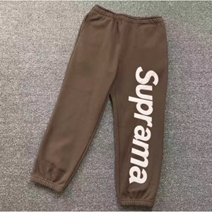 Pantalones deportivos casuales de lujo, elásticos, estampados, transpirables, 100% algodón, para fitness, largos, para hombre. - Product Image 3