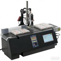 Imprimante jet d'encre automatique XC20P NASCENCE pour l'impression de dates et de codes de lots sur emballages alimentaires, matériaux flexibles, sachets de snacks et petits emballages