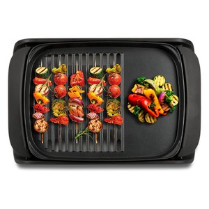 Parrilla eléctrica 2000W BQ9100 Grill & Barbecue Negra y Plateada - Product Image 6