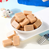 Caramelos Duros en Forma de Cubo con Sabor a Coco Fresco, Certificados Halal, Aptos para Niños, Fabricante Chino, Venta al Por Mayor