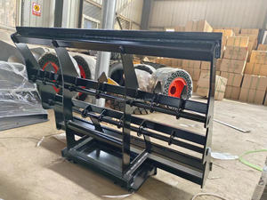 MINI niveleur de terre d'attachement de chargeur de boeuf de dérapage GT-V02 le matériel modèle du moteur Q345B - Product Image 2