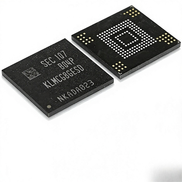 KLMCG8GESD-B04P KLMCG8GESD Industrial Grade 64GB eMMC Flash Memory Storage IC Chip, Brand New  NAND Flash