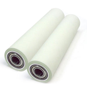 רולר סיליקון מצופה גומי רולר סיליקון עם מיסבים קשיות 50-90 א למכונות טקסטיל - Product Image 1