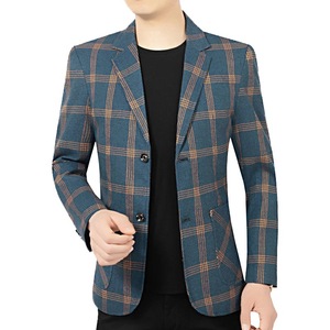 Completo Blazer Casual da Uomo Primavera-Autunno 2025, Outfit per Papà Giovane e di Mezza Età, Abito Monopetto da Uomo - Product Image 2