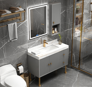 Soporte actory loor tanding odern anity Room athroom ababinet urniture - Product Image 2