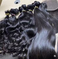Наращивание волос Body Wave HD Lace Frontal Closure из вьетнамских, бирманских и камбоджийских кудрявых волос от одного донора, с более густыми концами