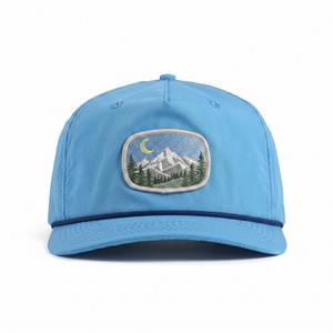 Casquettes Snapback personnalisées avec logo brodé OEM, casquettes à 5 panneaux, casquettes en nylon non structurées - Product Image 3