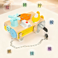 Nuevo Youlebei Qf0079, Tablero de Actividades Multifuncional de Madera con Forma de Pájaro, Juguete Educativo para Niños Pequeños, Resistente y Personalizable