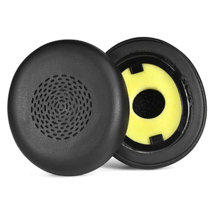 Coussinets d'oreille de remplacement en cuir protéiné doux et confortables pour casque sans fil Jabra Evolve2 75 - Product Image 3
