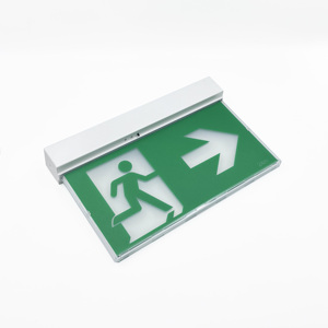 Factory Wholesale Price LED <strong>Exit</strong> <strong>Sign</strong>, LED Signature With Rechargeable Battery, Fire Fighting Emergency Lights With <strong>Running</strong> <strong>Man</strong> - Product Image 3