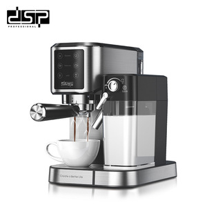 Machine à expresso Dsp 1,8 L, commande numérique, acier inoxydable, cafetière automatique pour la maison et la cuisine - Product Image 1