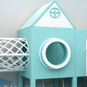 Ensemble de jeux d'intérieur Macaron pour enfants : piscine à balles, toboggan, filet d'escalade, équipement de terrain de jeu souple pour la maison et la <span class=keywords><strong>maternelle</strong></span> - Product Image 2
