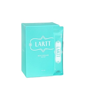 Enjuague Bucal LARTT con Extracto de Té Verde Coreano y Mentol de Menta, Sin Alcohol, Aliento Fresco Duradero, Práctico Envase en Sobres - Product Image 5