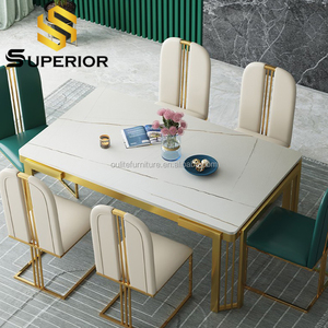 Americano 7ft <span class=keywords><strong>pizarra</strong></span> comedor Mesa de <span class=keywords><strong>la</strong></span> sala de <span class=keywords><strong>restaurante</strong></span> sinterizado Mesa de Piedra - Product Image 5