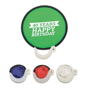 Có thể gập lại khuyến mại không dệt vải in bán buôn Nylon tay người hâm mộ - Product Image 5