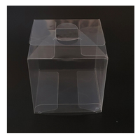 Boîte cadeau en acétate Emballage transparent en PET Boîte transparente en vinyle PVC Boîtes d'emballage en plastique