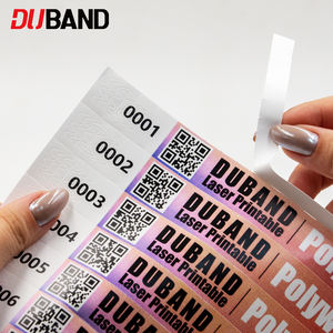 Bracelets en polytissage imprimables au laser doux avec une texture confortable pour les clients des hôtels et des centres de villégiature - Product Image 5